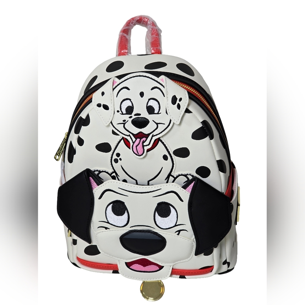 Loungefly 101 Dalmatians Pongo Freckles Mini Backpack NWT Exclusive